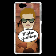 Coque Sony Xperia Z1 Compact Mister Guadeloupe Roux