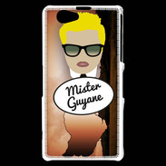Coque Sony Xperia Z1 Compact Mister Guyane Blond