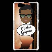 Coque Sony Xperia Z1 Compact Mister Guyane Black