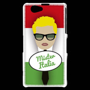 Coque Sony Xperia Z1 Compact Mister Italie Blond
