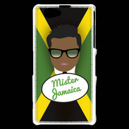 Coque Sony Xperia Z1 Compact Mister Jamaica Black