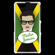 Coque Sony Xperia Z1 Compact Mister Jamaica Brun