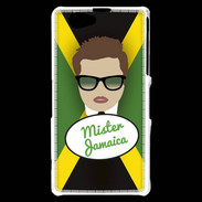 Coque Sony Xperia Z1 Compact Mister Jamaica Chatain