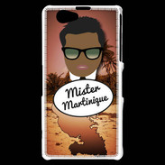 Coque Sony Xperia Z1 Compact Mister Martinique Black