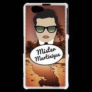 Coque Sony Xperia Z1 Compact Mister Martinique Brun