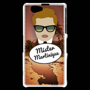 Coque Sony Xperia Z1 Compact Mister Martinique Roux