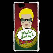 Coque Sony Xperia Z1 Compact Mister Portugal Blond