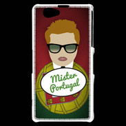 Coque Sony Xperia Z1 Compact Mister Portugal Roux