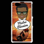 Coque Sony Xperia Z1 Compact Mister Réunion Black