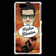 Coque Sony Xperia Z1 Compact Mister Réunion Brun