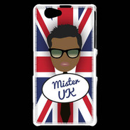 Coque Sony Xperia Z1 Compact Mister UK Black