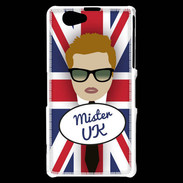 Coque Sony Xperia Z1 Compact Mister UK Roux