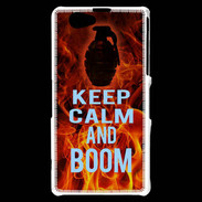 Coque Sony Xperia Z1 Compact Keep Calm and Grenade