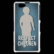 Coque Sony Xperia Z1 Compact Respect Children ZG