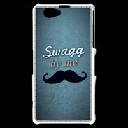 Coque Sony Xperia Z1 Compact Swag by Me Bleu ZG
