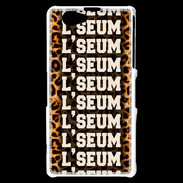 Coque Sony Xperia Z1 Compact L'seum Léopard