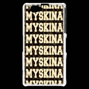Coque Sony Xperia Z1 Compact Myskina Léopard