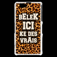 Coque Sony Xperia Z1 Compact Belek Ici Léopard