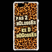 Coque Sony Xperia Z1 Compact Pas 2 bolosses Léopard