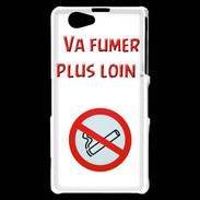 Coque Sony Xperia Z1 Compact Vas fumer plus loin PR