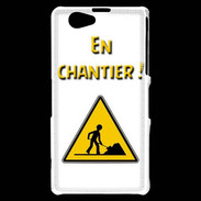 Coque Sony Xperia Z1 Compact En chantier PR