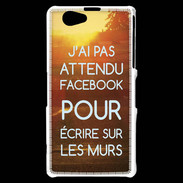 Coque Sony Xperia Z1 Compact J'ai pas attendu FB ZG