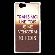 Coque Sony Xperia Z1 Compact Trahis moi 2 ZG