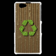 Coque Sony Xperia Z1 Compact Carton recyclé ZG