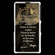 Coque Sony Xperia Z1 Compact Il faut aimer VH ZG