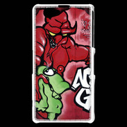 Coque Sony Xperia Z1 Compact Enfer graffiti PB