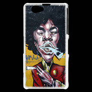 Coque Sony Xperia Z1 Compact Smoke graffiti PB 5