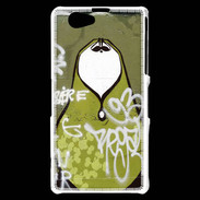 Coque Sony Xperia Z1 Compact Graffiti PB 14