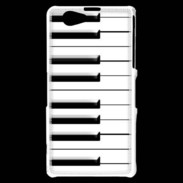 Coque Sony Xperia Z1 Compact Touches de piano