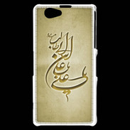 Coque Sony Xperia Z1 Compact Islam D Or