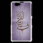 Coque Sony Xperia Z1 Compact Islam D Violet