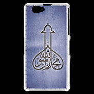 Coque Sony Xperia Z1 Compact Islam E Bleu