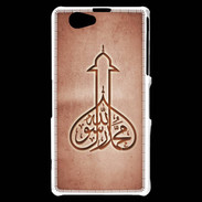 Coque Sony Xperia Z1 Compact Islam E Rouge