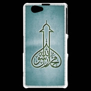 Coque Sony Xperia Z1 Compact Islam E Turquoise