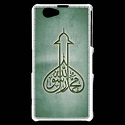 Coque Sony Xperia Z1 Compact Islam E Vert