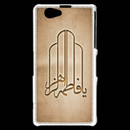 Coque Sony Xperia Z1 Compact Islam F Argile