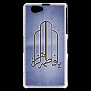 Coque Sony Xperia Z1 Compact Islam F Bleu