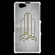 Coque Sony Xperia Z1 Compact Islam F Gris