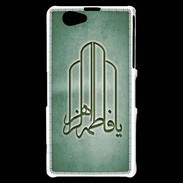 Coque Sony Xperia Z1 Compact Islam F Vert