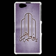 Coque Sony Xperia Z1 Compact Islam F Violet