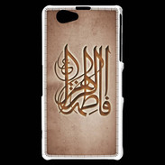 Coque Sony Xperia Z1 Compact Islam G Cuivre