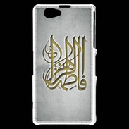 Coque Sony Xperia Z1 Compact Islam G Gris