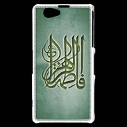 Coque Sony Xperia Z1 Compact Islam G Vert