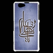 Coque Sony Xperia Z1 Compact Islam I Bleu