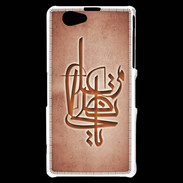 Coque Sony Xperia Z1 Compact Islam I Rouge