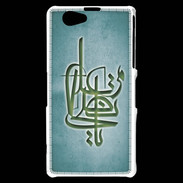 Coque Sony Xperia Z1 Compact Islam I Turquoise